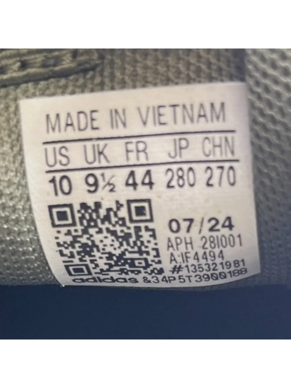 adidas please review
